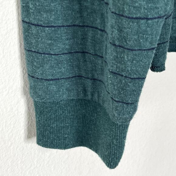 Marine Layer  Double Knit Stripe Men's  Henley Shirt Size L‎ - Picture 3 of 6